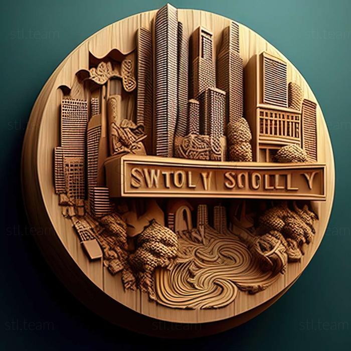 3D модель Гра SimCity Societies (STL)